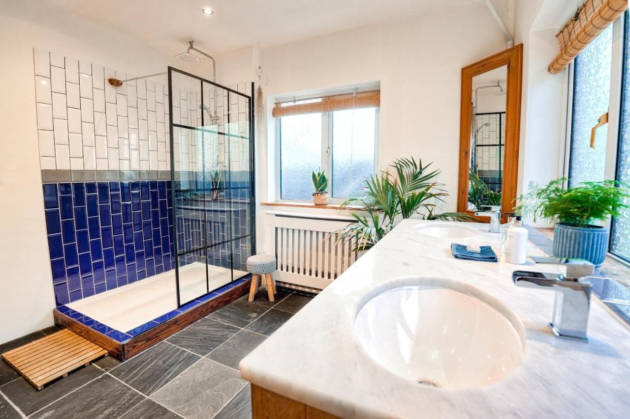 Spacious Sea-View Apt. Overlooking St Ives Bay Gwithian Eksteriør billede